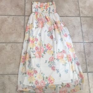 Floral maxi dress
